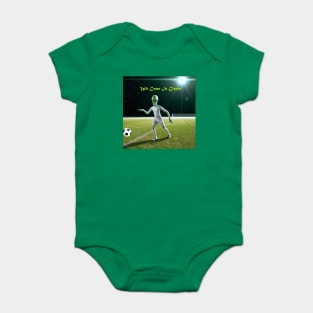 We Come In Cleats Baby Bodysuit